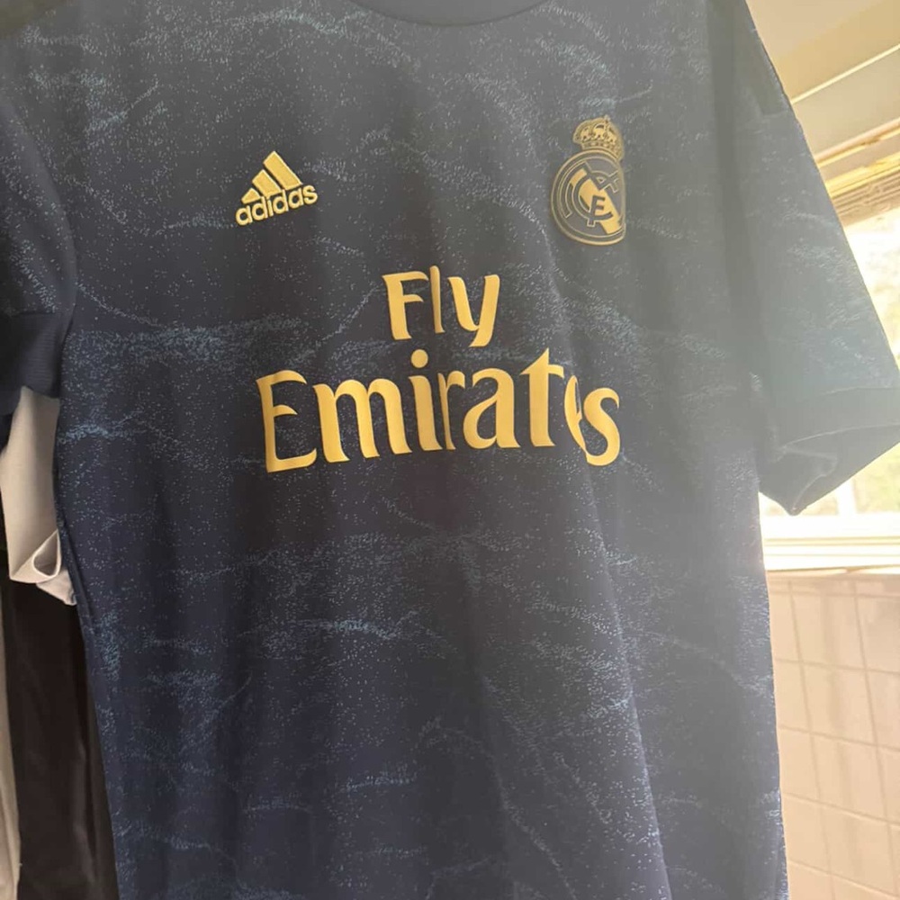 Adidas Navy Blue Soccer Jersey